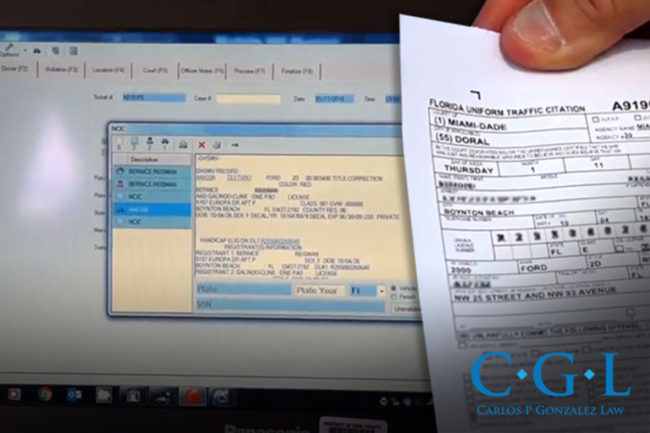 Miami-Dade Police New eCitation Program Criminal Lawyer Carlos G